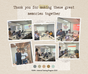 Internal Training Program 2021 at Yoosung Hanoi