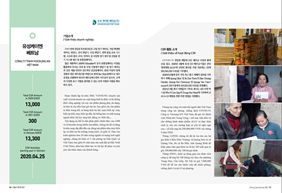 Summary of Yoosung's Corporation Social Responsibility (CSR) activities in Vietnam during the Covid-19 pandemic